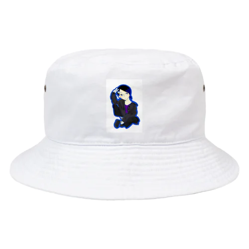 メガネ男子 Bucket Hat