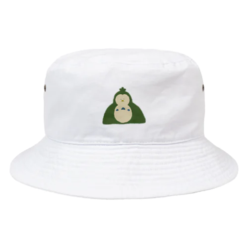 緑ふくろう Bucket Hat