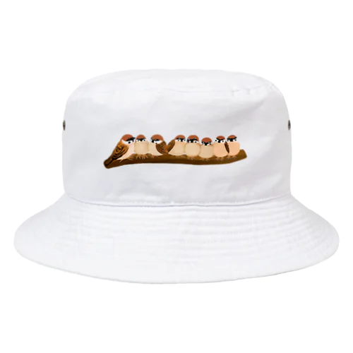 ぎゅうっとsparrowず① Bucket Hat