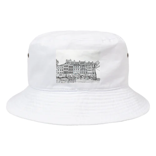 ワルシャワ旧市街 Bucket Hat