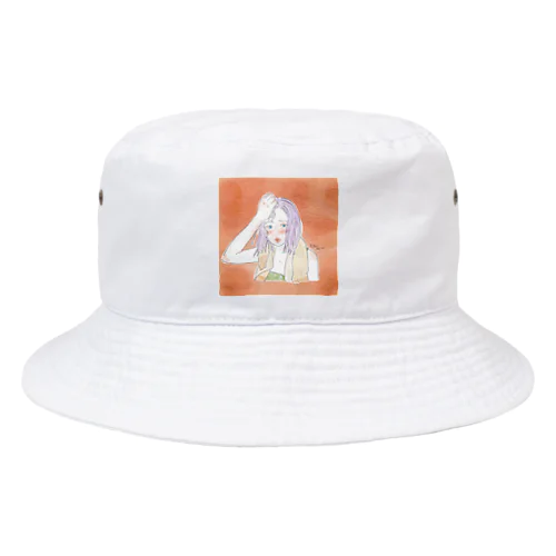 風呂上り顔がほてるがーる Bucket Hat