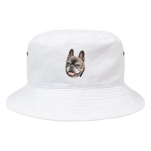 にっこり犬マメ(リアル) Bucket Hat