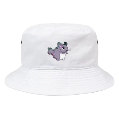 NAUGHTY CHINCHILLA Bucket Hat