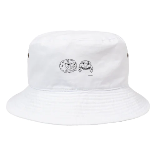 ２匹のツノガエル  Bucket Hat