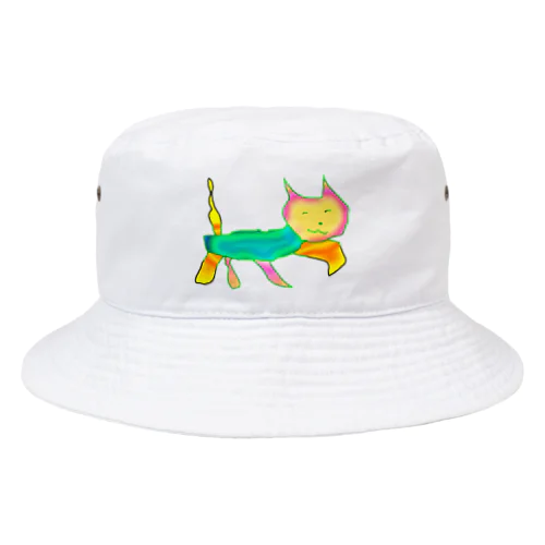 覚醒した 猫マン２ Bucket Hat