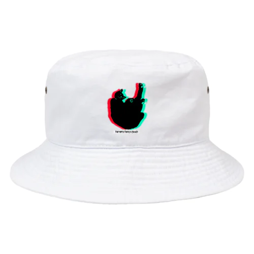 寝てるネコちゃん Bucket Hat