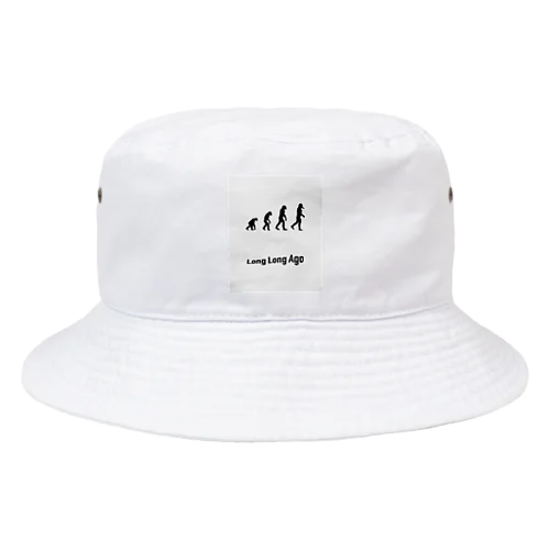 Long Long Ago “White” Bucket Hat