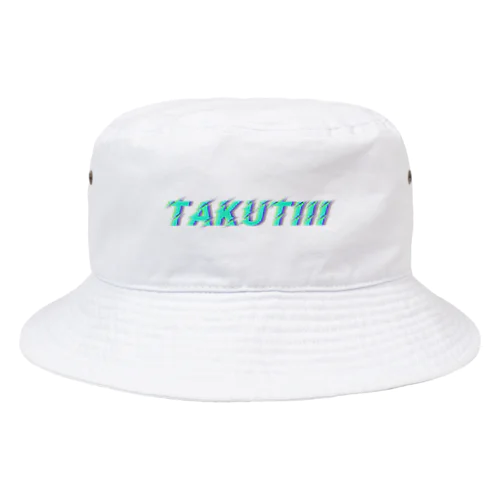 TAKUTIIIロゴ Bucket Hat