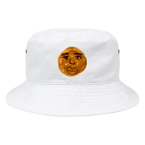 人面ホットケーキ Bucket Hat