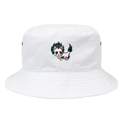 唐獅子にゃんこ Bucket Hat