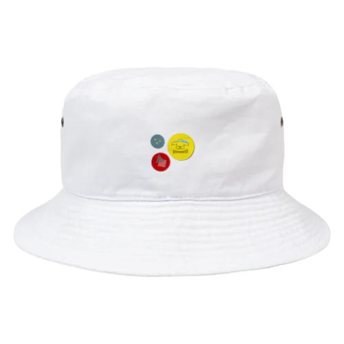 vintage badge NuuuuN！ Bucket Hat