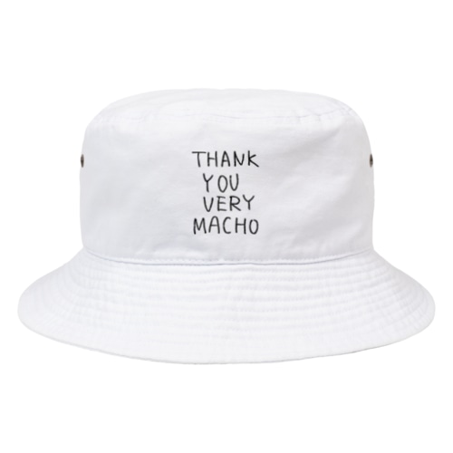 サンキューベリーマッチョ　枠なし Bucket Hat