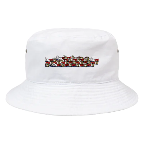 サッカーのレジェンド大群編 Bucket Hat