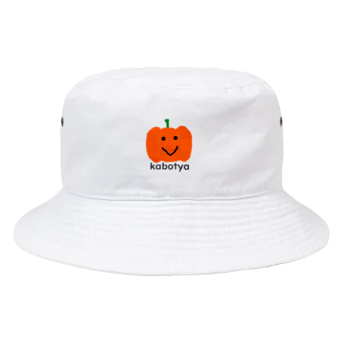 ニッコリ笑顔のかぼちゃ君 Bucket Hat