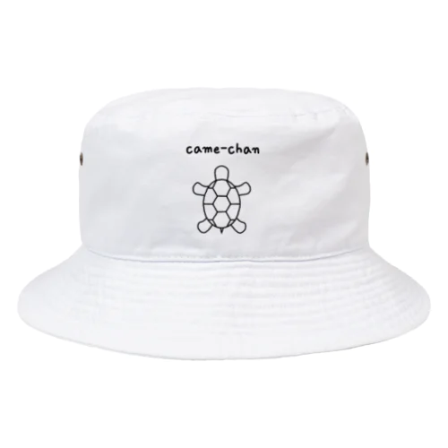 カメちゃんロゴ Bucket Hat