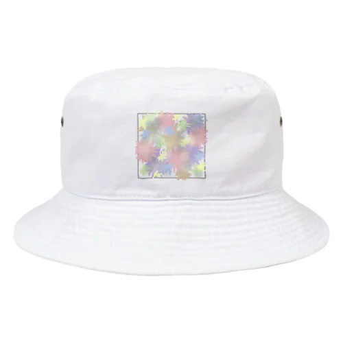 art カモフラ Bucket Hat