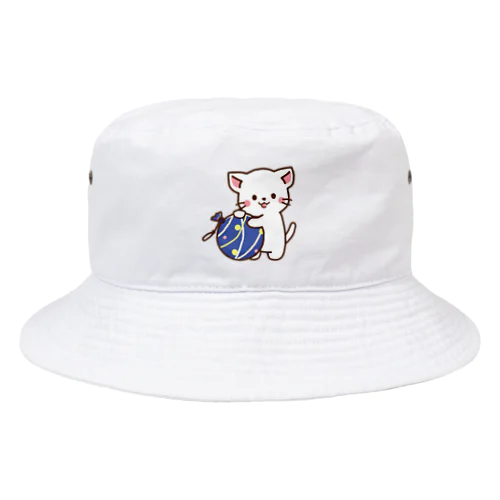 しろねこ♡夏祭り ver  Bucket Hat