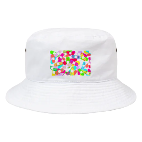 ばんそうこう Bucket Hat