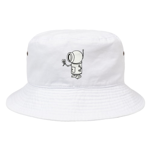 幸せを願うロボ Bucket Hat