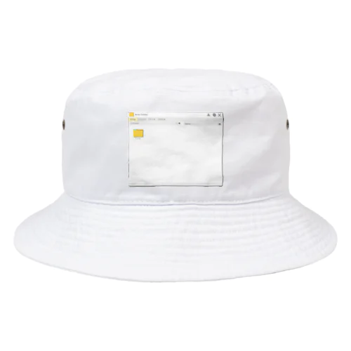 架空のOSのウインドウ・フォルダー画面 Bucket Hat