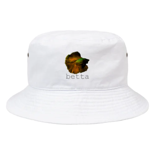 熱帯魚　ベタ　フルムーン Bucket Hat