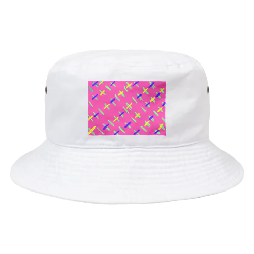 Pinky Mood Bucket Hat