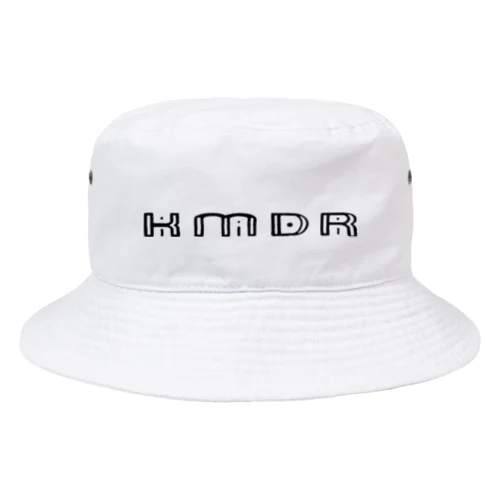 黒ロゴ　帽子　 Bucket Hat