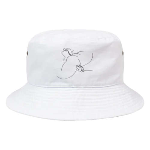 下半身デブ入水 Bucket Hat