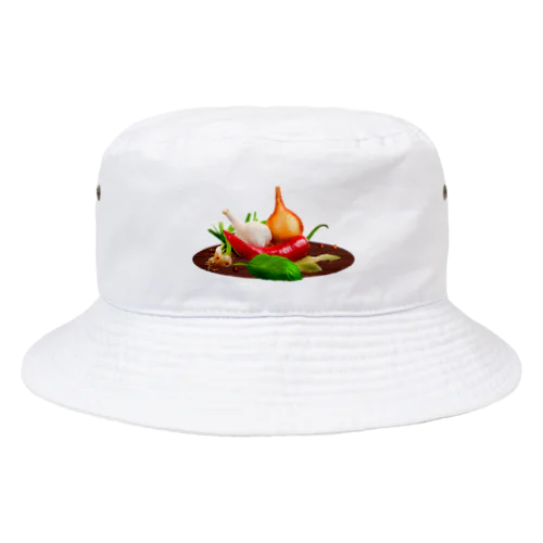 野菜　Tシャツ Bucket Hat