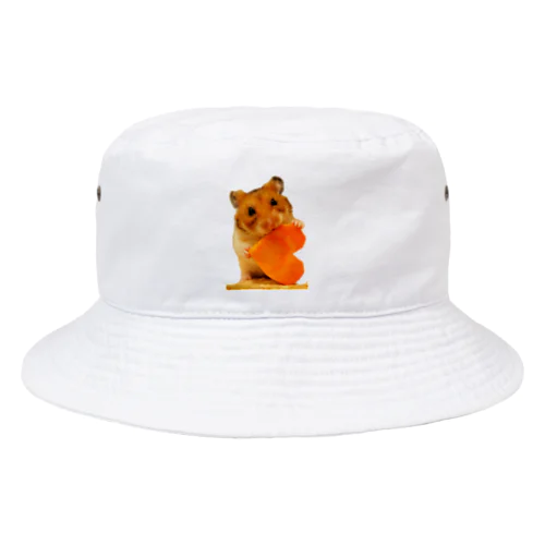 ハートにんじんハムスター Bucket Hat