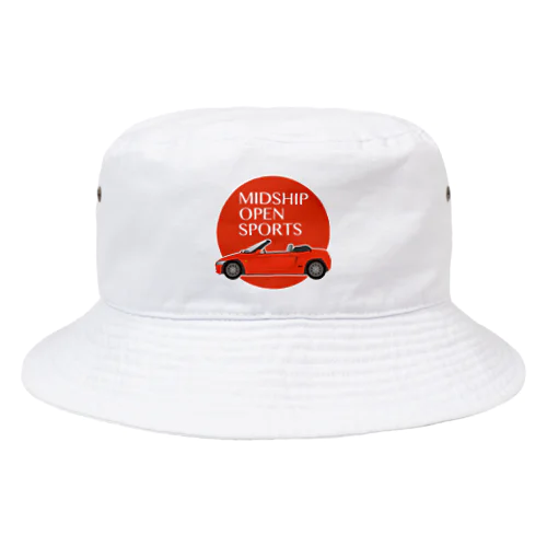 赤いオープンカー Bucket Hat