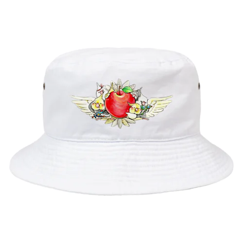 オカメン部隊 Bucket Hat