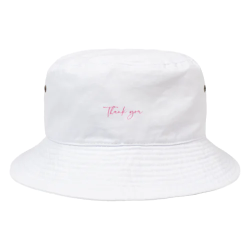 Thank you pink Bucket Hat