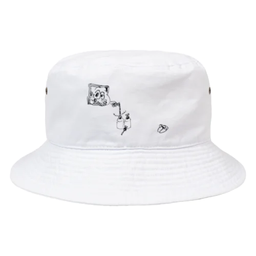 スリッパに鼻くそ シャンプーに毒を入れてくるお隣さん Bucket Hat