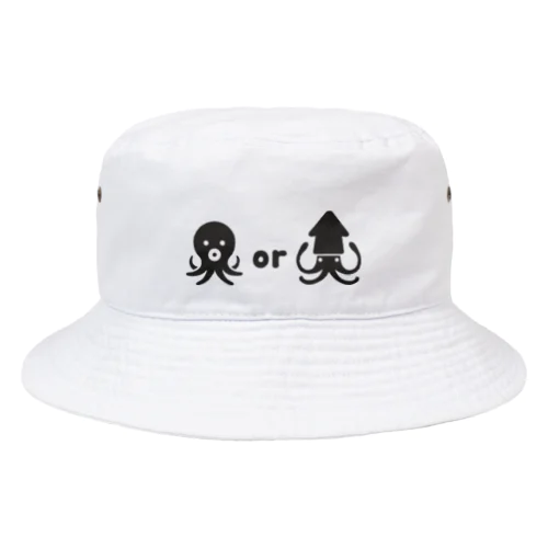 タコorイカ Bucket Hat