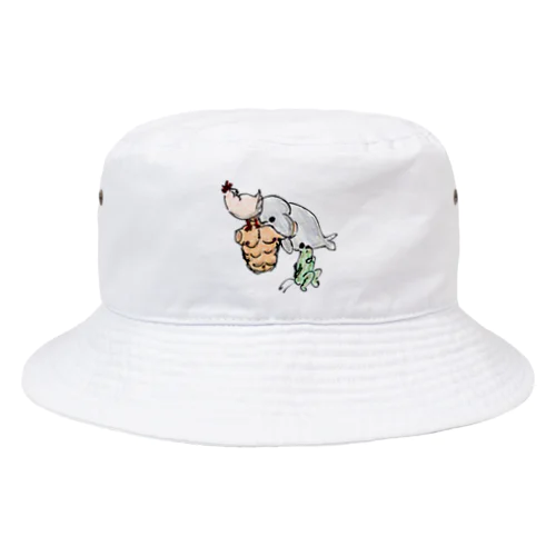 うさぎ跳び Bucket Hat