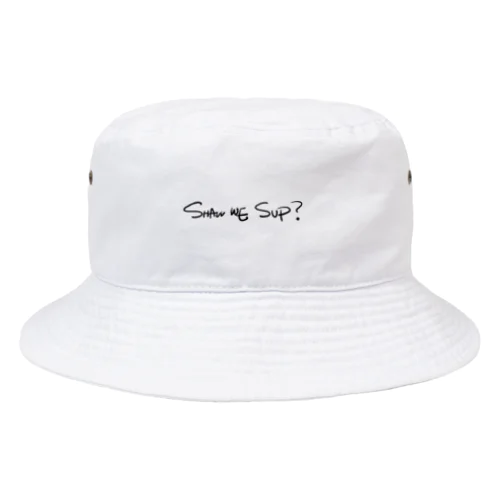 手書きShall we SUP? Bucket Hat