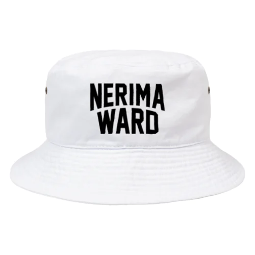 練馬区 NERIMA WARD ロゴブラック Bucket Hat