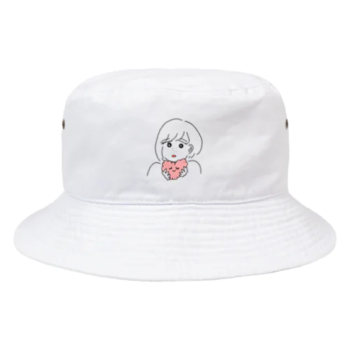 ずきゅん Bucket Hat