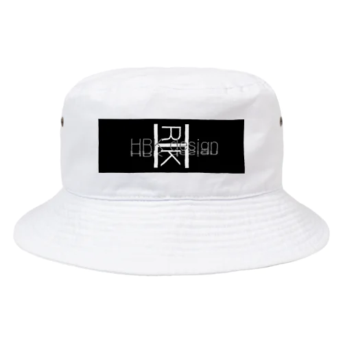 ロゴ　HRK design Bucket Hat