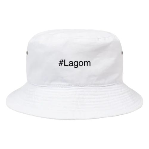 Lagom ラーゴム スウェーデン語 ちょうどいい Bucket Hat