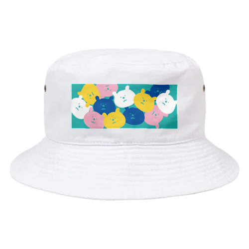 パラパラクマ　レトロカラー3gr Bucket Hat