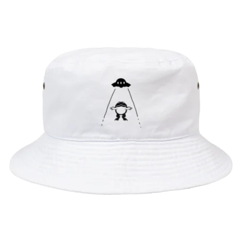 黒いアブダクられてるバジェット Bucket Hat