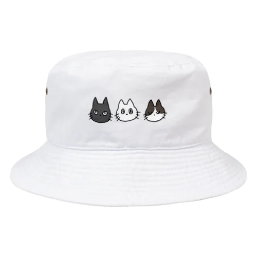 おいらはこねこズ Bucket Hat