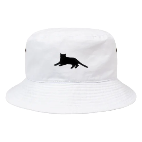 黒猫 Bucket Hat