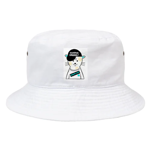 Meowcatgreen Bucket Hat
