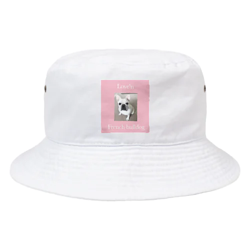 フレンチブルドックのひまわり Bucket Hat