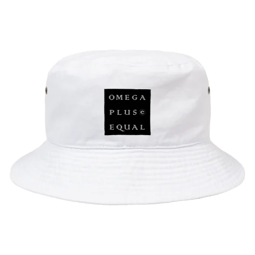 OMEGA plus E equal Bucket Hat