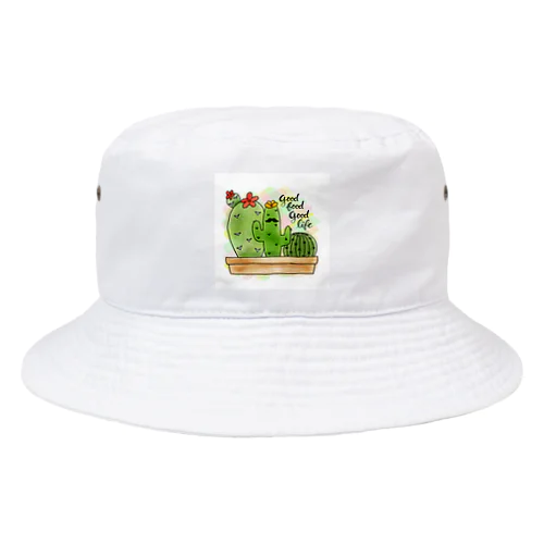 サボテン ペレス- GOOD FOOD GOOD LIFE Bucket Hat