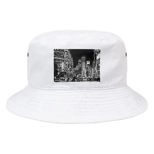 モノクロ東京 Bucket Hat